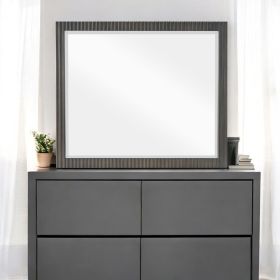 Clayten Espresso Finish Mirror