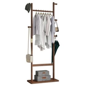 Coat Racks solid wood hanger 23.6* 11*64.1in Solid environmental protection easy to assemble beautiful can be placed in the bedroom/entrance/livi