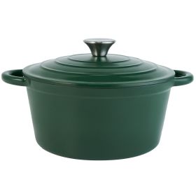 Cast iron soup pot 2 Gradient color 24CM