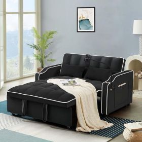 SOFA (Main Material: Wood+Fabric, Main Color: Black)