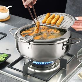 Stainless steel pot (Color: 28cm, size: 28cm)